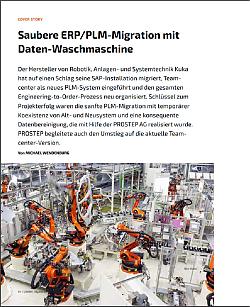 KUKA: Saubere ERP/PLM-Migration